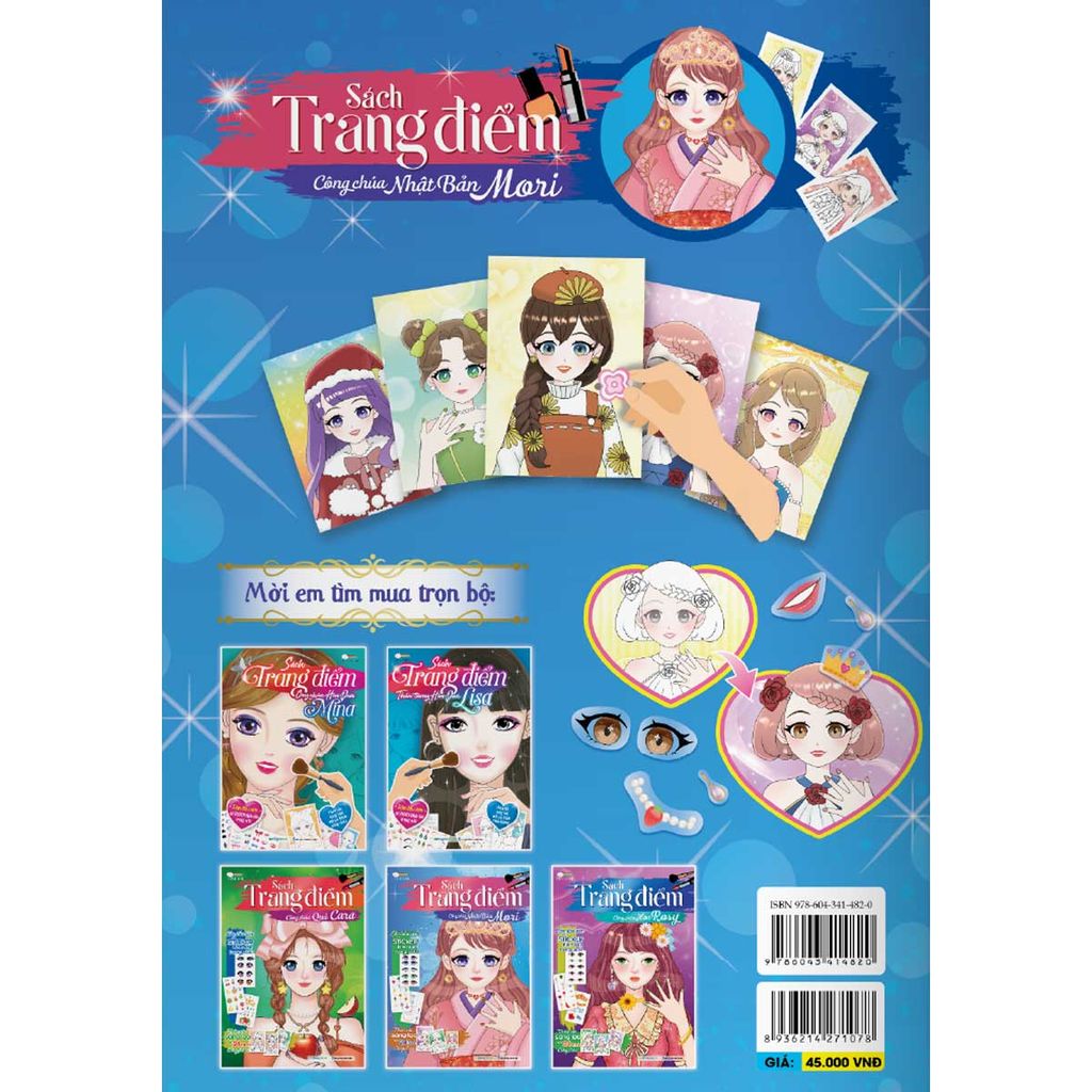 Sách Trang Điểm Công Chúa Nhật Bản Mori