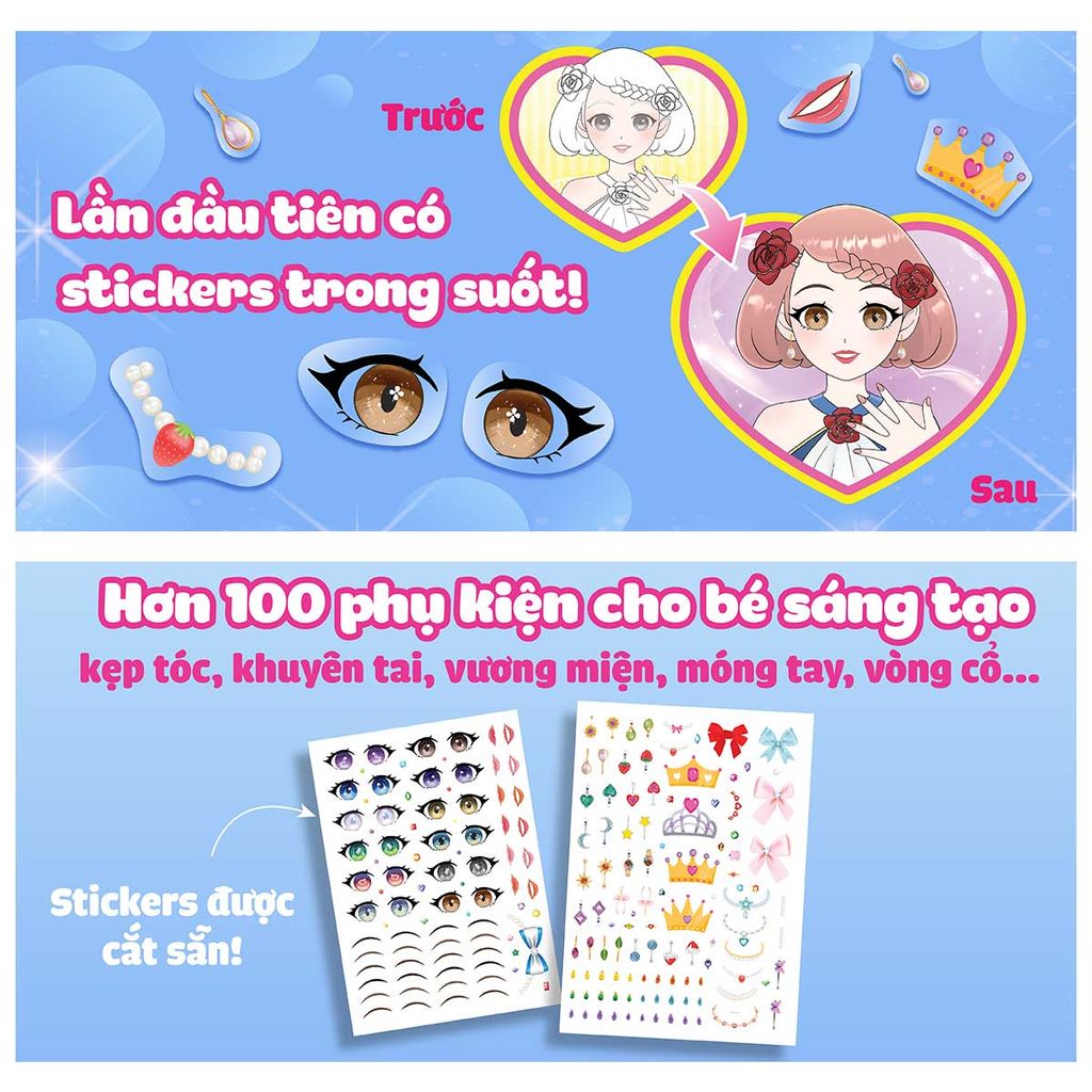 Sách Trang Điểm Công Chúa Nhật Bản Mori