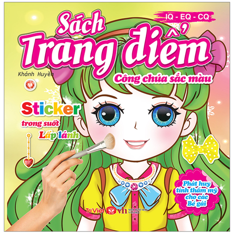 Sách Trang Điểm IQ-EQ-CQ - Công Chúa Sắc Màu