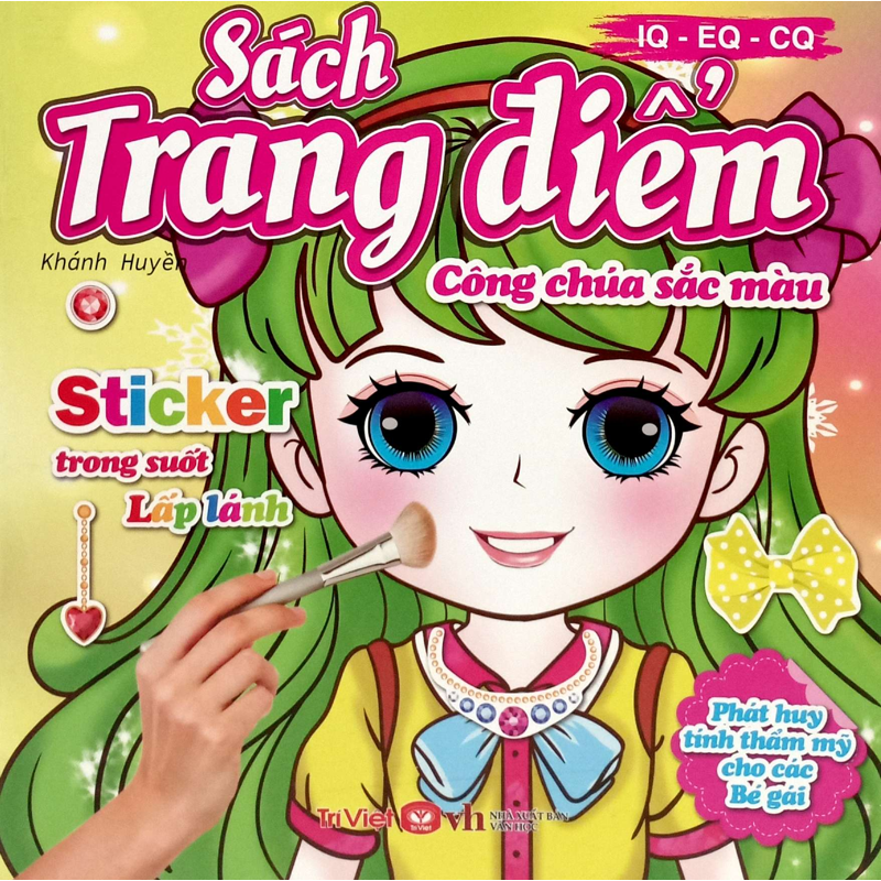 Sách Trang Điểm IQ-EQ-CQ - Công Chúa Sắc Màu