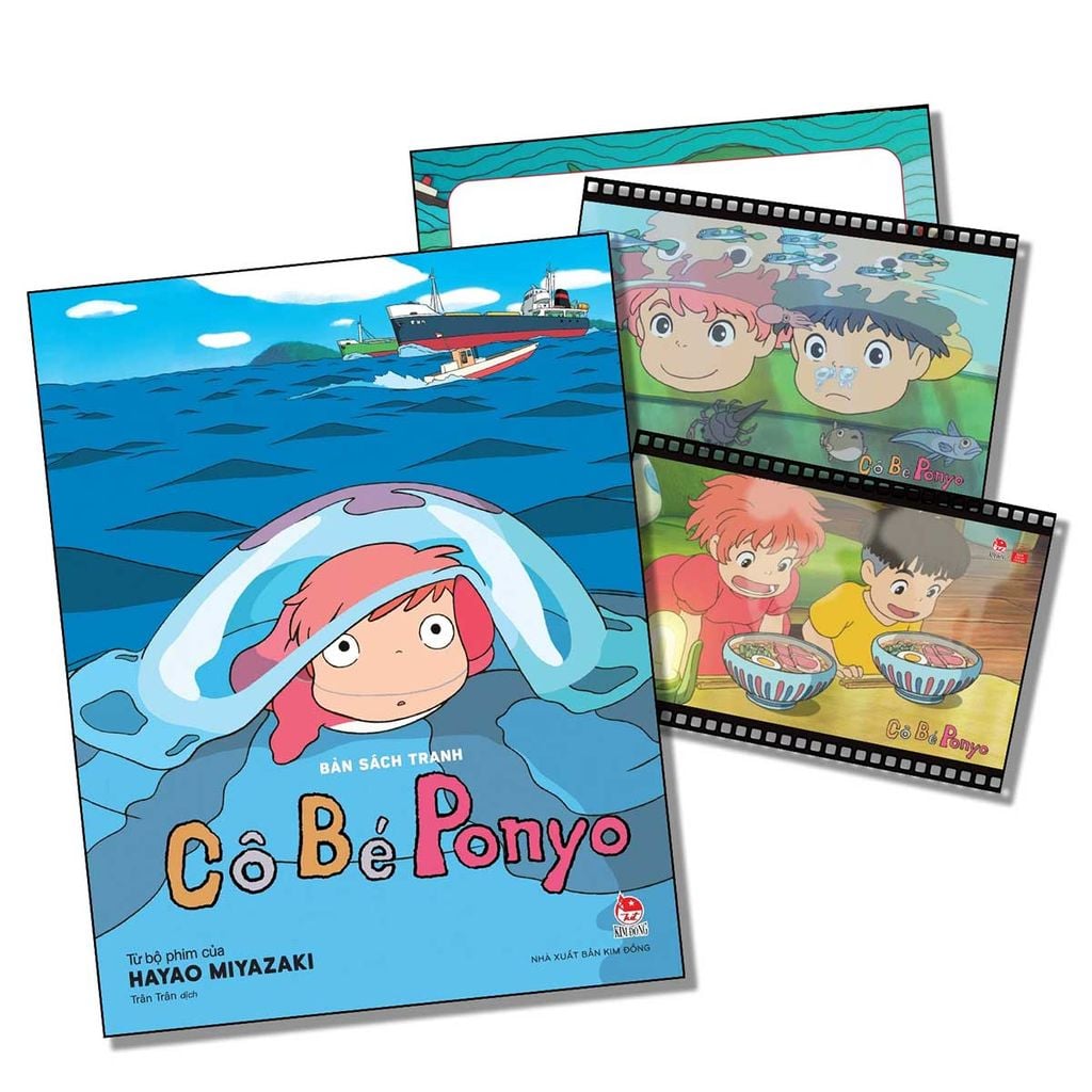 Cô Bé Ponyo - Bản Sách Tranh (Dự kiến phát hành 29.06.2026)