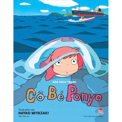Cô Bé Ponyo - Bản Sách Tranh (Dự kiến phát hành 29.06.2026)