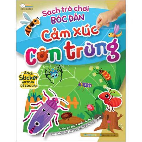 Sách Trò Chơi Bóc Dán Cảm Xúc - Côn Trùng