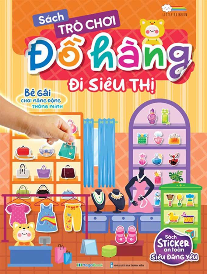 Sách Trò Chơi Đồ Hàng - Đi Siêu Thị