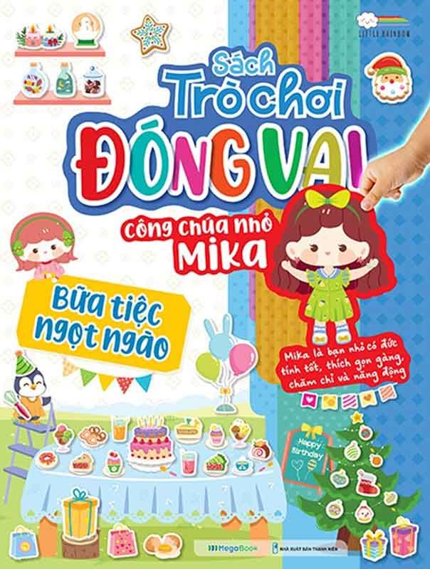 Sách Trò Chơi Đóng Vai Công Chúa Nhỏ Mika - Bữa Tiệc Ngọt Ngào