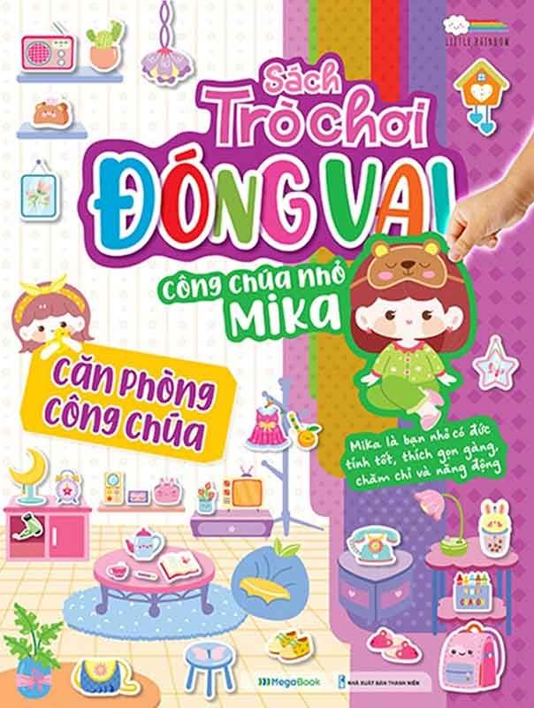 Sách Trò Chơi Đóng Vai Công Chúa Nhỏ Mika - Căn Phòng Công Chúa