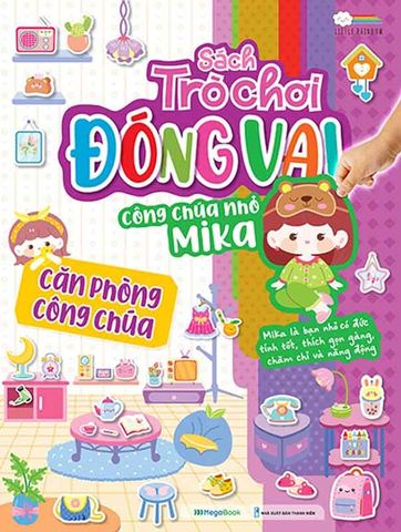 Sách Trò Chơi Đóng Vai Công Chúa Nhỏ Mika - Căn Phòng Công Chúa