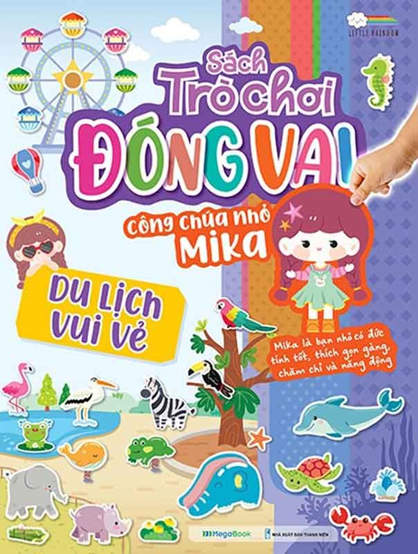 Sách Trò Chơi Đóng Vai Công Chúa Nhỏ Mika - Du Lịch Vui Vẻ