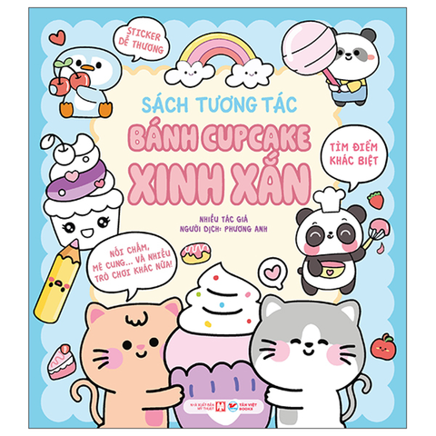 Sách Tương Tác - Bánh Cupcake Xinh Xắn