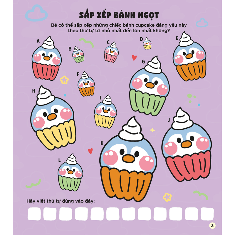 Sách Tương Tác - Bánh Cupcake Xinh Xắn