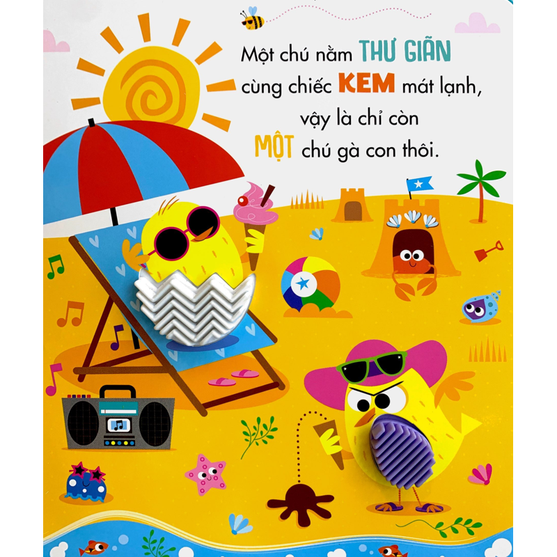 Sách Tương Tác Thông Minh-Đừng Chạm Vào-Gà Con Nóng Nảy