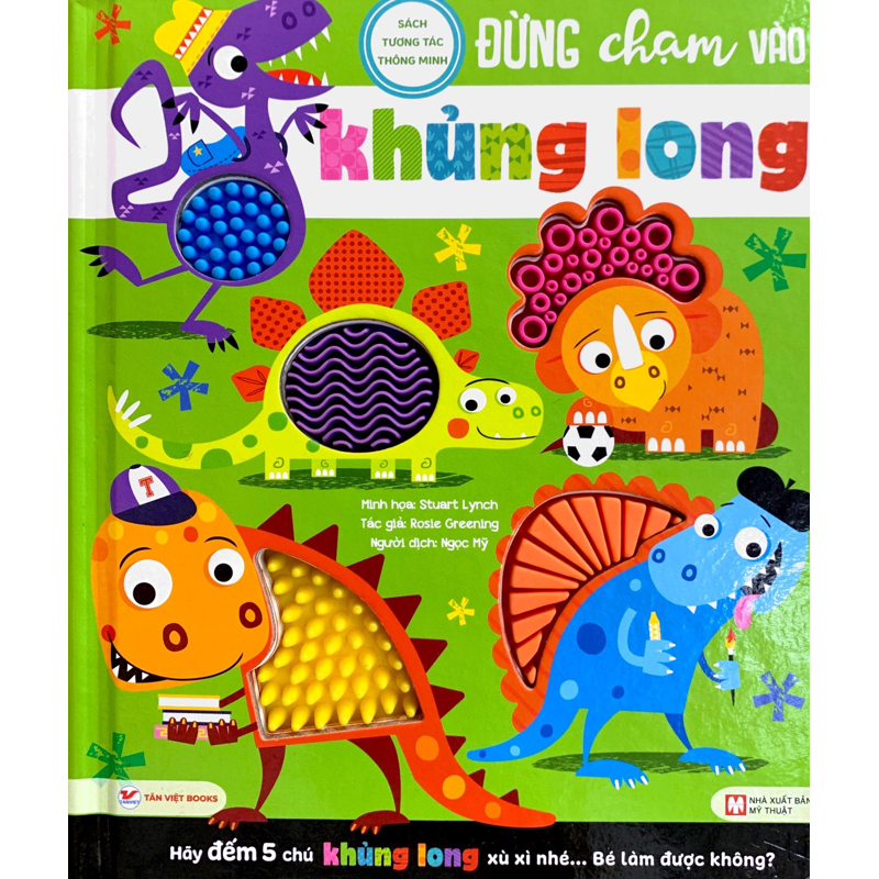 Sách Tương Tác Thông Minh - Đừng Chạm Vào Khủng Long