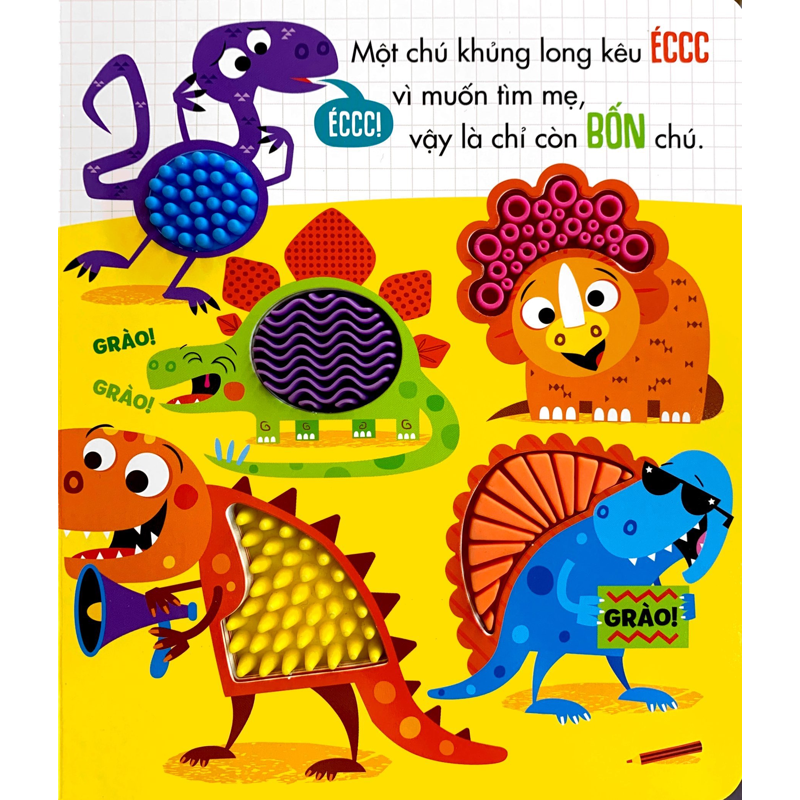 Sách Tương Tác Thông Minh - Đừng Chạm Vào Khủng Long