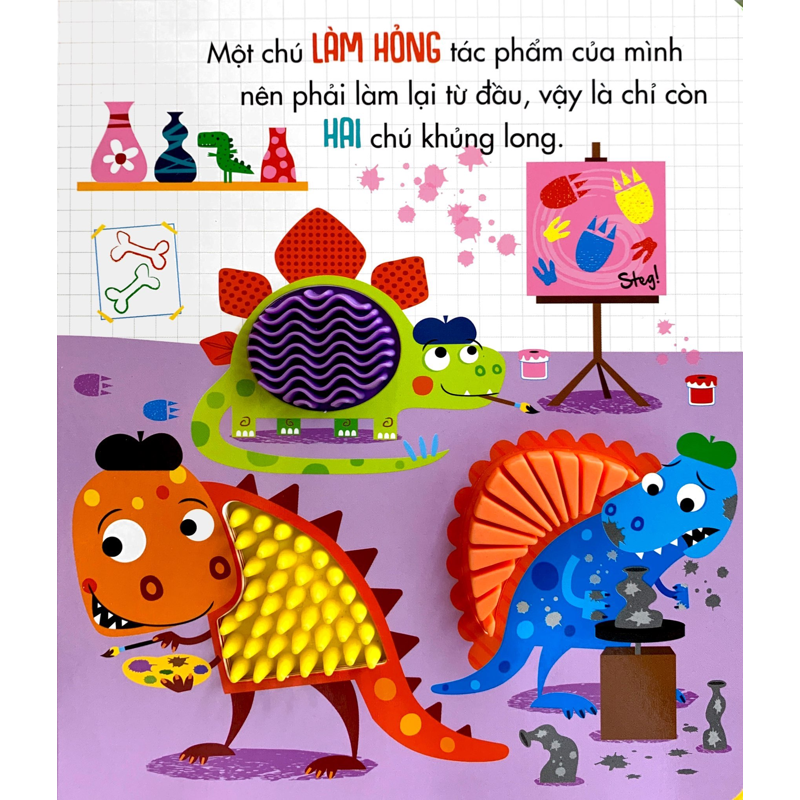 Sách Tương Tác Thông Minh - Đừng Chạm Vào Khủng Long