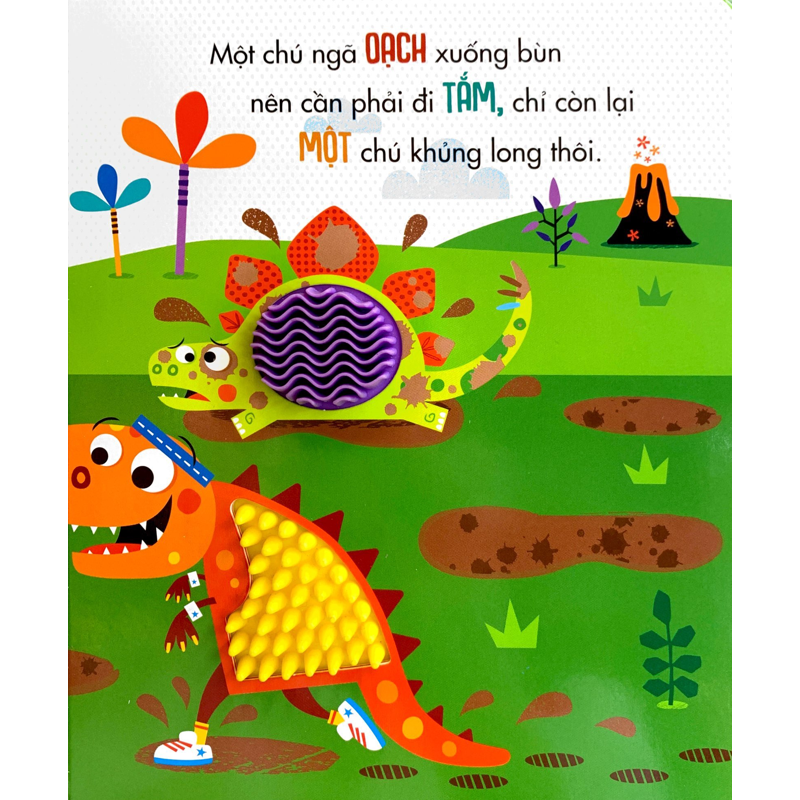 Sách Tương Tác Thông Minh - Đừng Chạm Vào Khủng Long