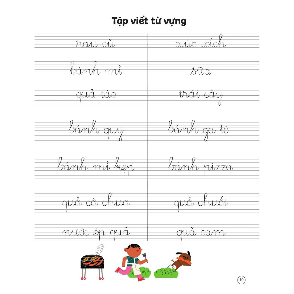 Sách Viết Xóa Thông Minh - 100 Từ Vựng Đầu Đời (Tặng Kèm Bút)