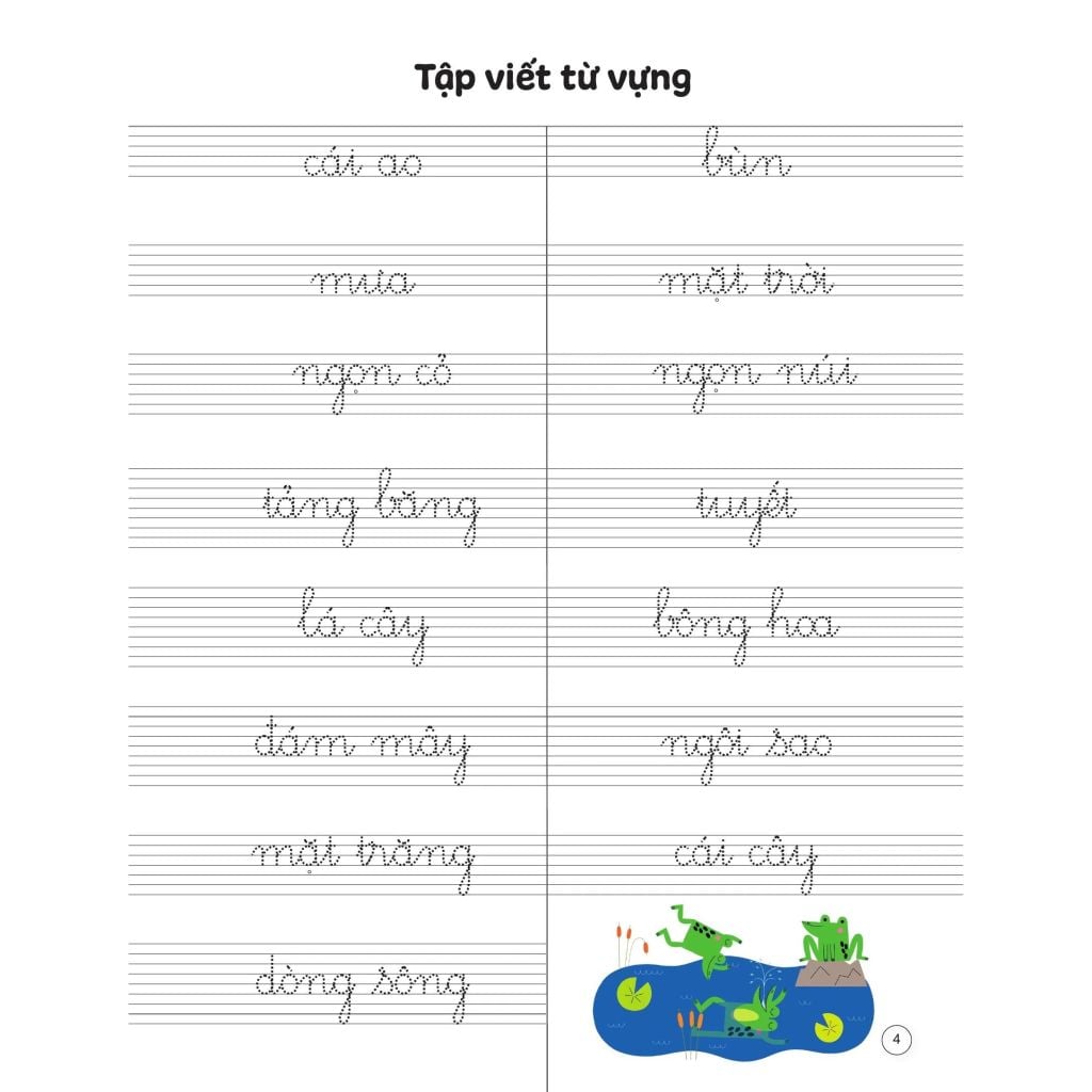 Sách Viết Xóa Thông Minh - 100 Từ Vựng Đầu Đời (Tặng Kèm Bút)