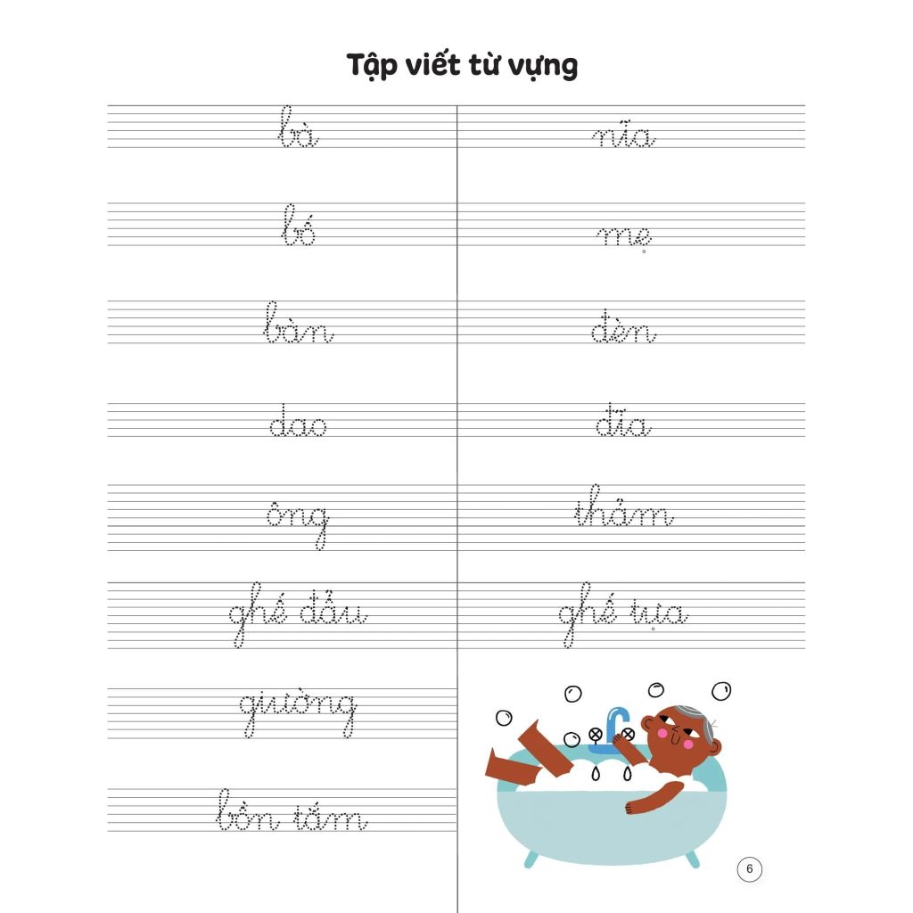 Sách Viết Xóa Thông Minh - 100 Từ Vựng Đầu Đời (Tặng Kèm Bút)