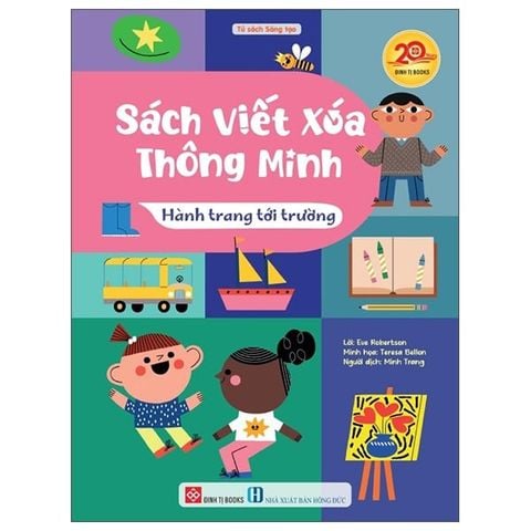 Sách Viết Xóa Thông Minh - Hành Trang Tới Trường (Tặng Kèm Bút)