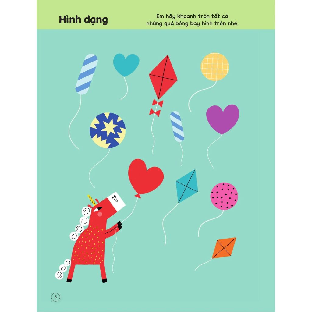 Sách Viết Xóa Thông Minh - Hình Dạng Và Màu Sắc (Tặng Kèm Bút)