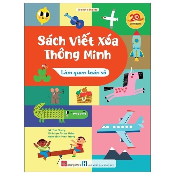 Sách Viết Xóa Thông Minh - Làm Quen Toán Số (Tặng Kèm Bút)