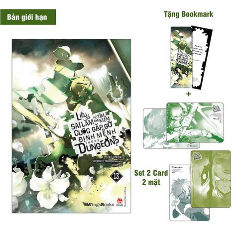 Liệu Có Sai Lầm Khi Tìm Kiếm Cuộc Gặp Gỡ Định Mệnh Trong Dungeon - Tập 13 (Bản giới hạn)