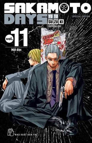 Sakamoto Days - Vol. 11: Một Đòn (Bản đặc biệt) (Tặng set quà tặng: 1 obi + 1 huy hiệu + 3 card đổi nền + 1 standee)