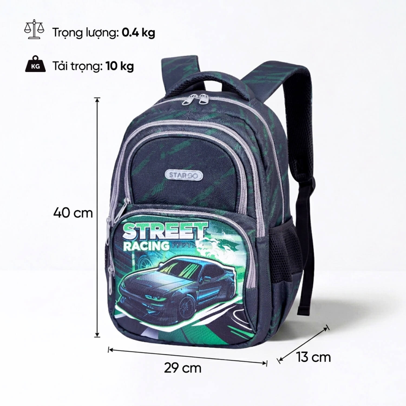 Sakos - Balo Học Sinh Stargo Wiggy (Race Road)