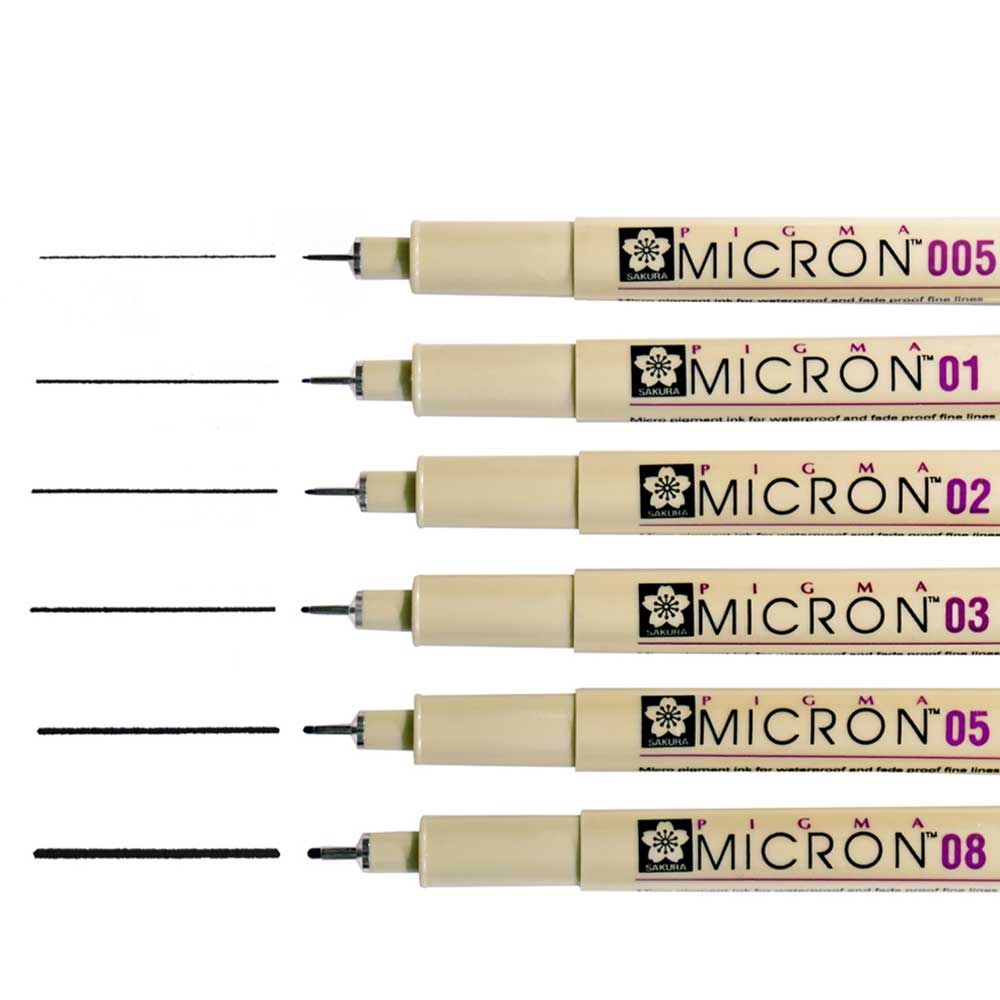 Sakura - Bút Đi Nét Pigma 01