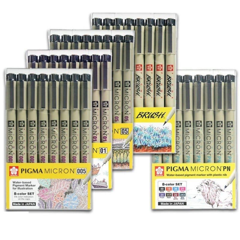 Sakura - Bút Đi Nét Pigma 01