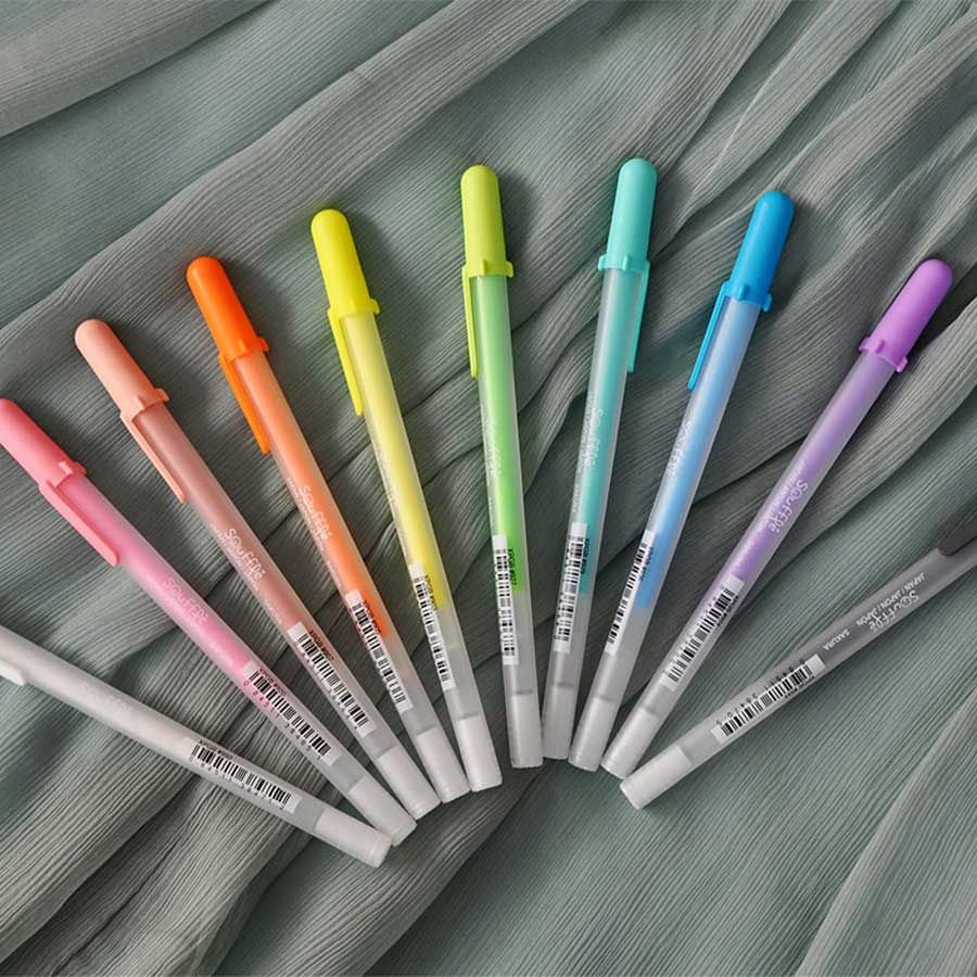 SAKURA - BÚT GEL 3D MÀU MAT, SOUFFLE