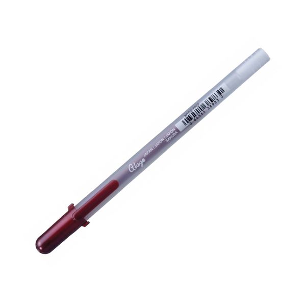 SAKURA XPGB#822 Bút Gel 3D Màu, Glaze Pen, Real Red