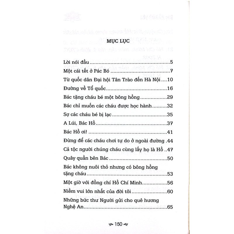 Sáng Mãi Tấm Gương Bác Hồ-Bác Hồ Kính Yêu