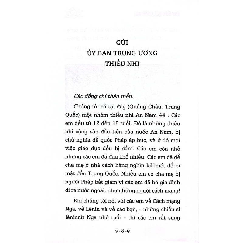 Sáng Mãi Tấm Gương Bác Hồ - Thư Bác Gửi Thiếu Nhi