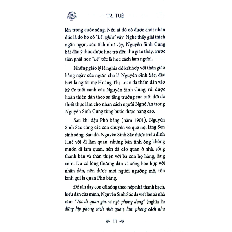 Sáng Mãi Tấm Gương Bác Hồ - Trí Tuệ