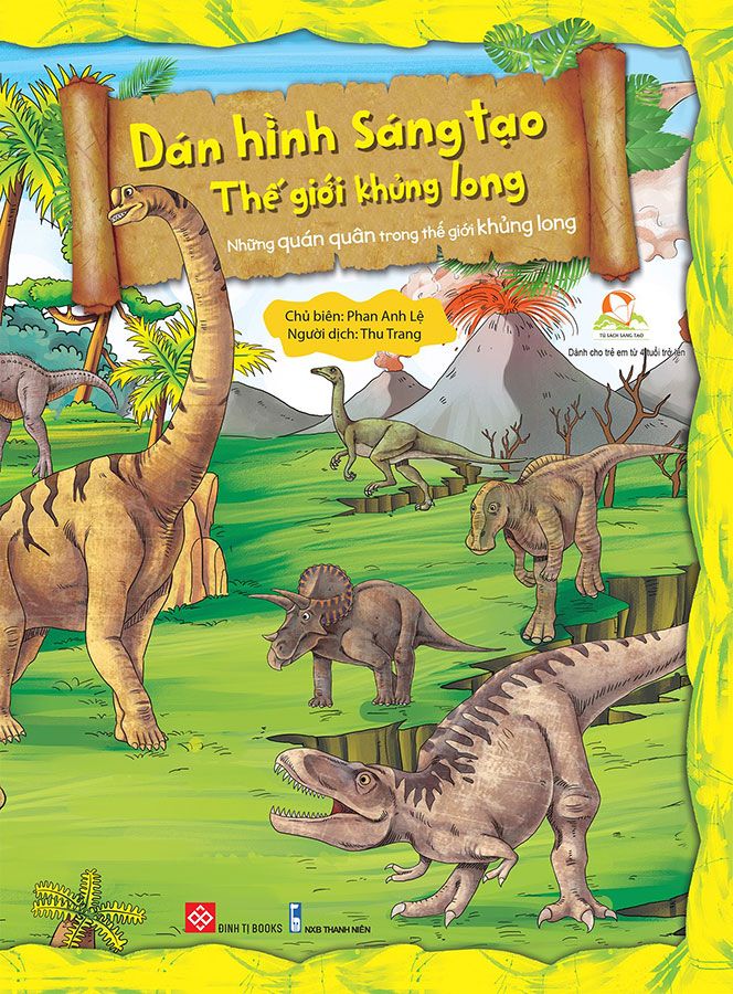 Dán Hình Sáng Tạo Thế Giới Khủng Long - Những Quán Quân Trong Thế Giới Khủng Long