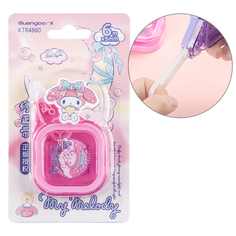 Sanrio - Băng Xóa Kéo 6m Gubkt84860 SR (Giao mẫu ngẫu nhiên)