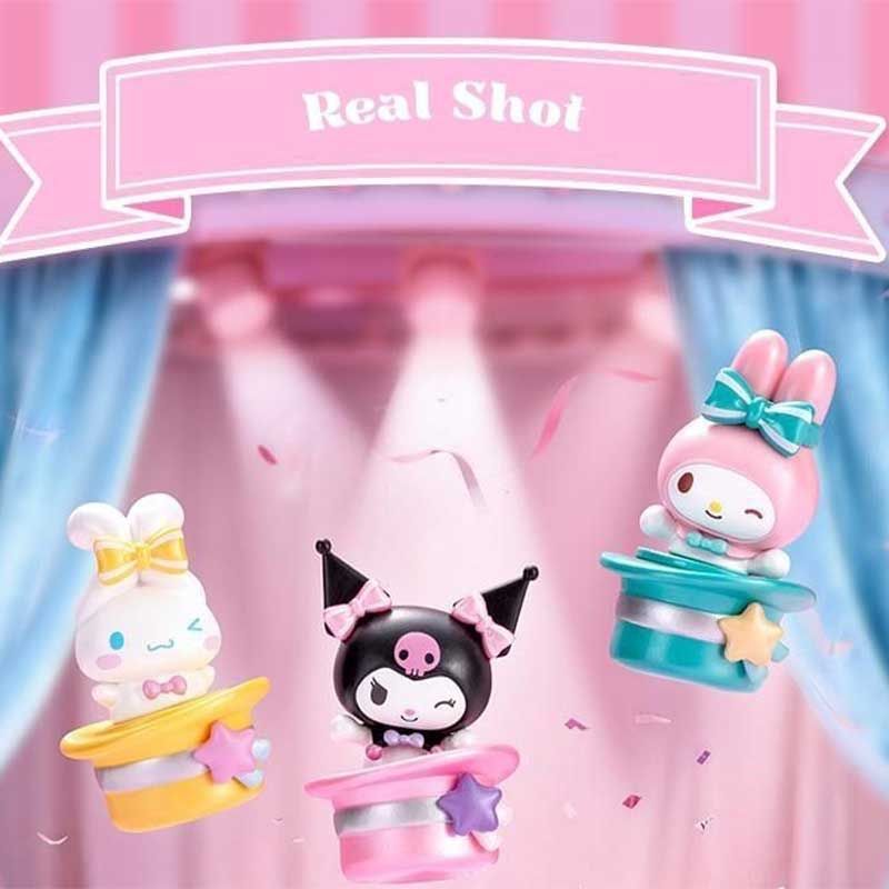Mô Hình Trang Trí Sanrio Characters - Surprise Magic Hat - Moetch - MB28 (Giao mẫu ngẫu nhiên)
