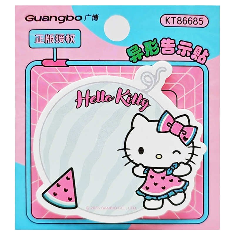 Sanrio - Giấy Note Gubkt86685 Sr (Xấp 30 tờ) (Giao mẫu ngẫu nhiên)