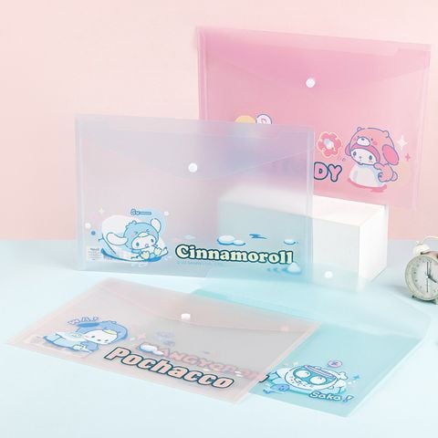 Sanrio -Guangbo - Túi Đựng Tài Liệu Hy Gubkt83161 Bấm Cúc A4