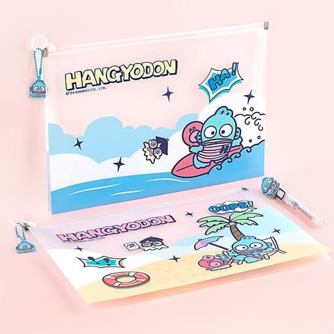 Sanrio -Guangbo - Túi Zip Đựng Tài Liệu Hy Gubkt83104 Móc Kéo A4