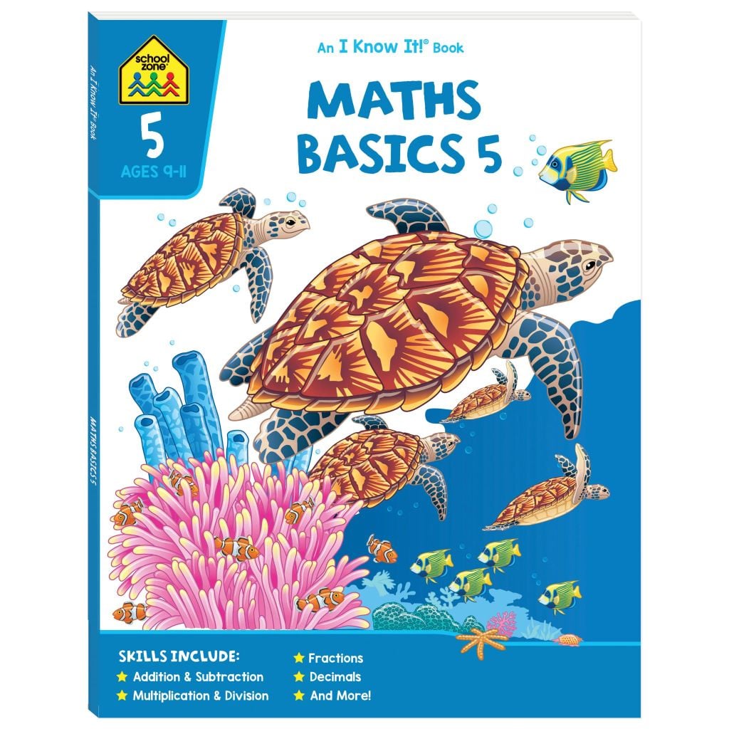 School Zone Maths Basics 5 An I Know It Book