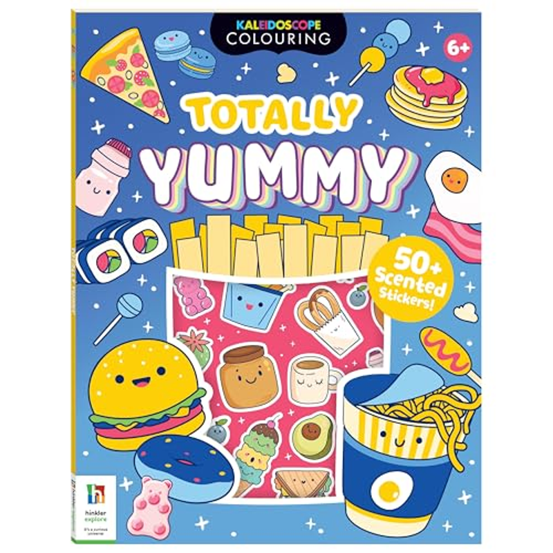 Kaleidoscope Colouring Scented Stickers Totally Yummy