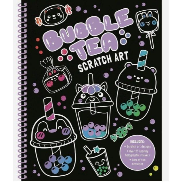 Scratch Art - Bubble Tea