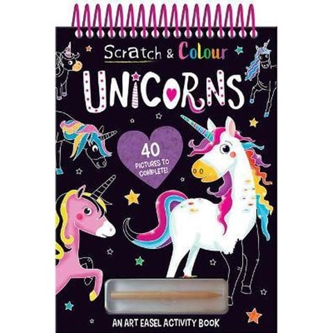 Scratch And Colour Unicorns