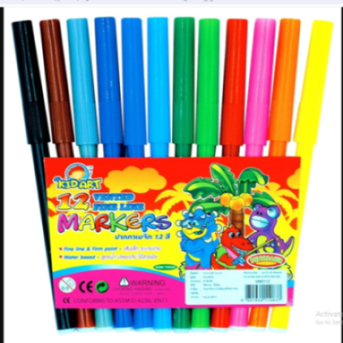 Bút Lông Màu 12 Cây Chi-Vm0112-Di-Rs 288