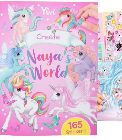 Topmodel Bst Thiết Kế Unicorn Tô Màu Kèm Sticker 0412703 (N.Ann)