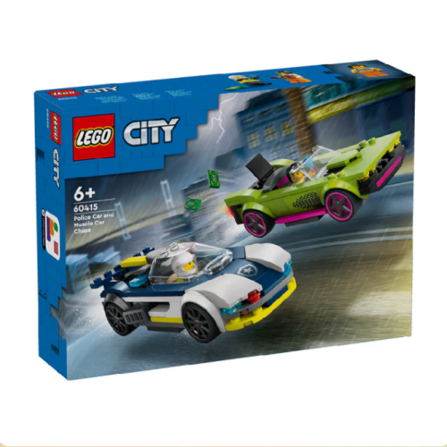 Lego City Lắp Ráp Xe Cảnh Sát Truy Đuổi Tội Phạm 60415