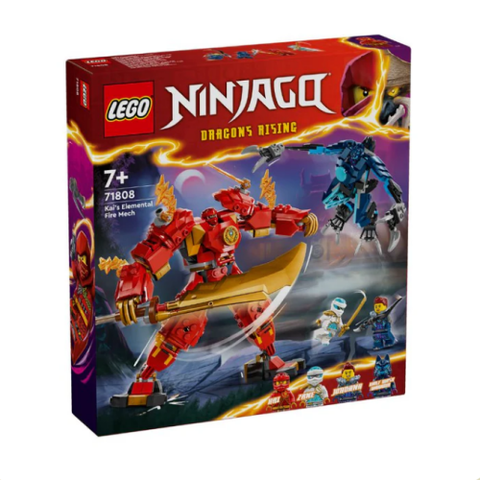 Lego Ninjago Lắp Ráp Chiến Giáp Lửa Của Kai 71808 (Vta)