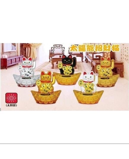 Mèo Thần Tài Nhựa 4